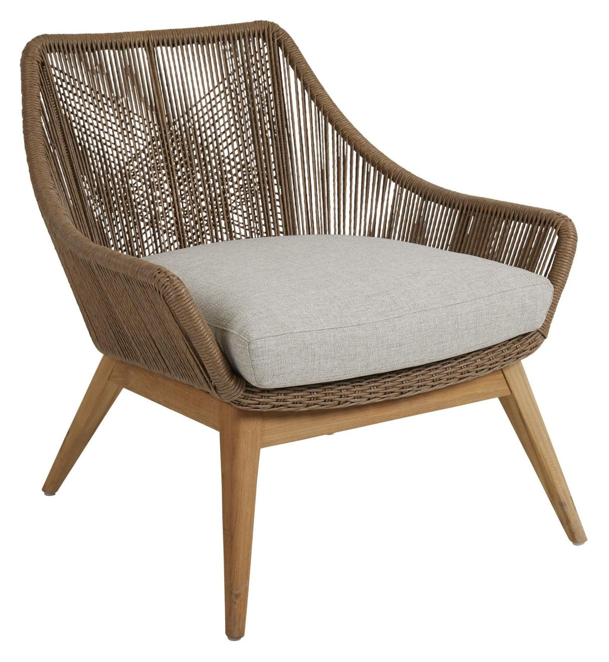 Brafab Hassel Lounge Chair, Nature/Beige