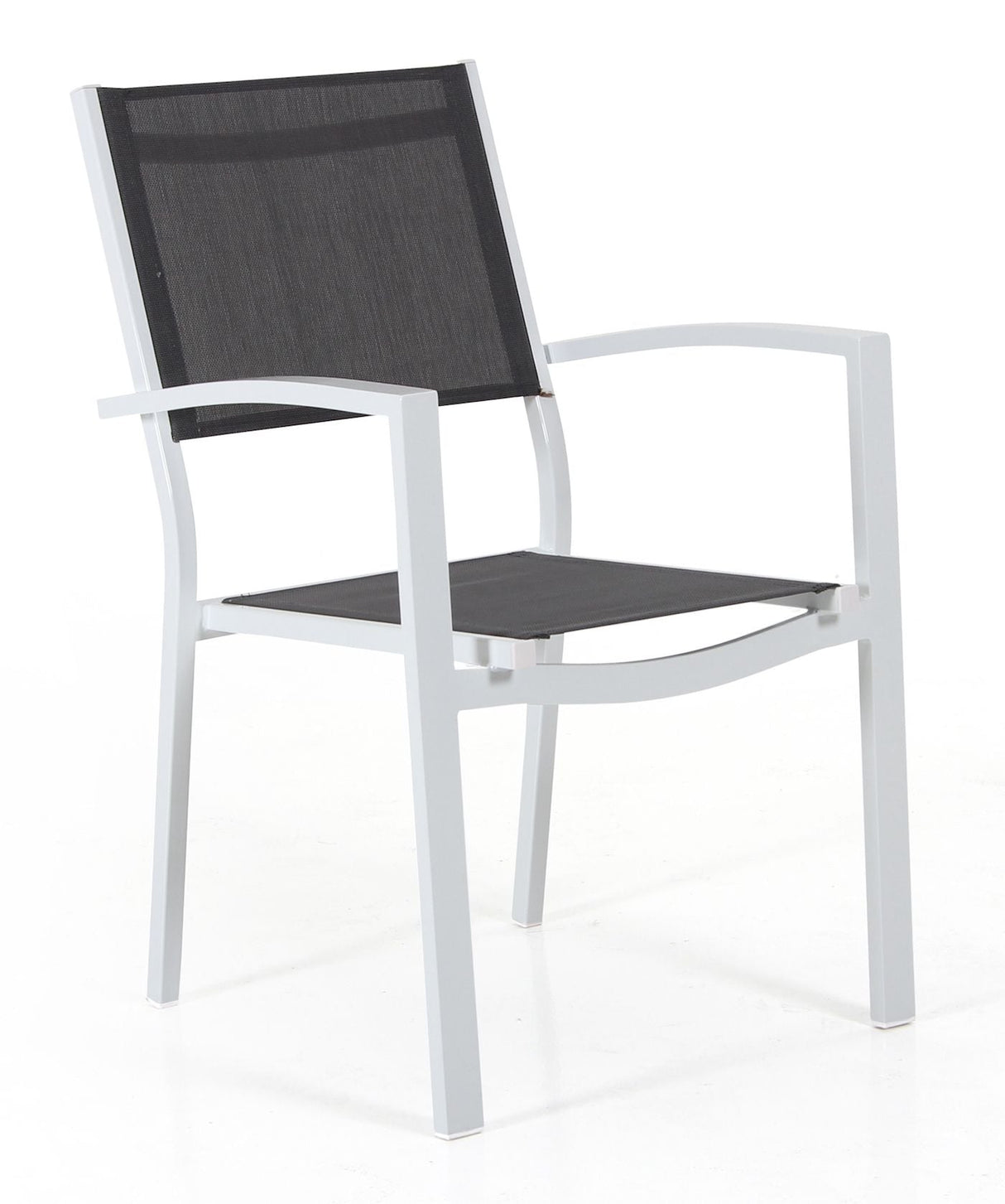 Brafab Leone Garden Chair med armlener, matte hvit