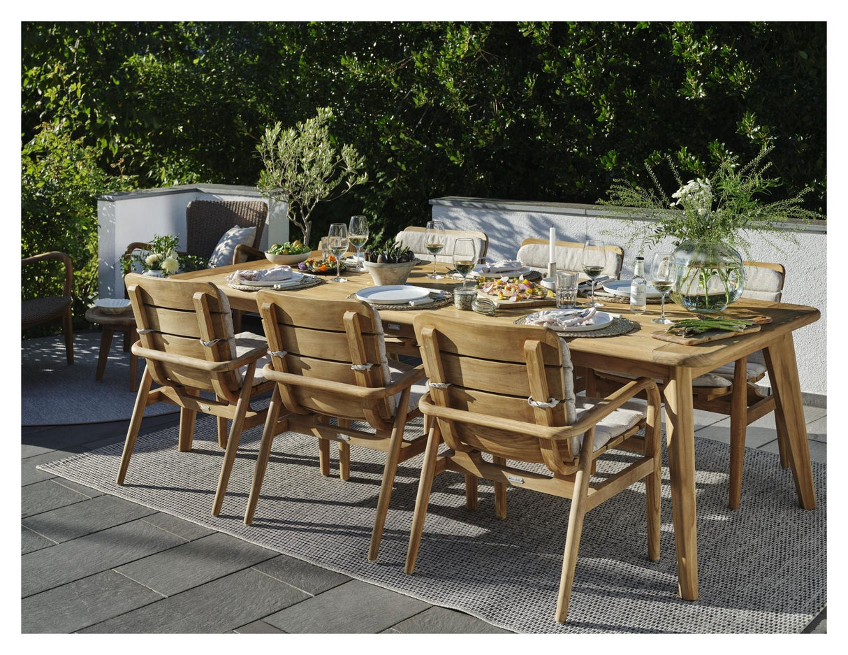 Lilja Garden Table, 240x100, teak