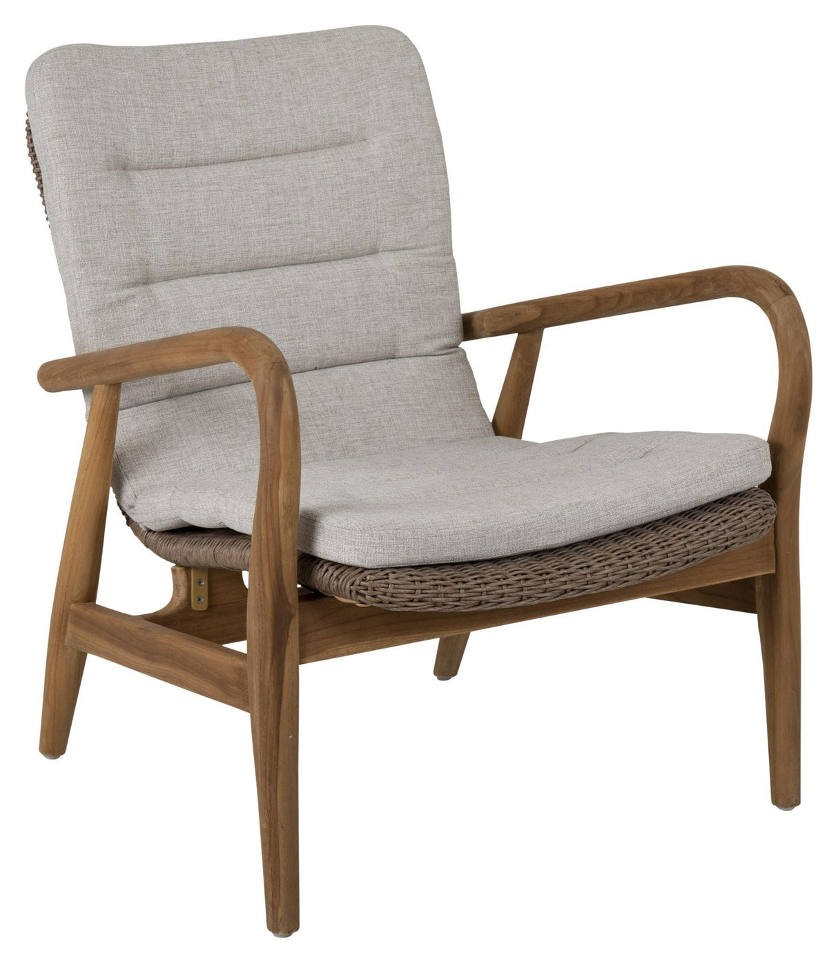 Lilja Lounge Chair, Teak/Wicker