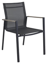 Lyra Garden Chair, Black/Sand