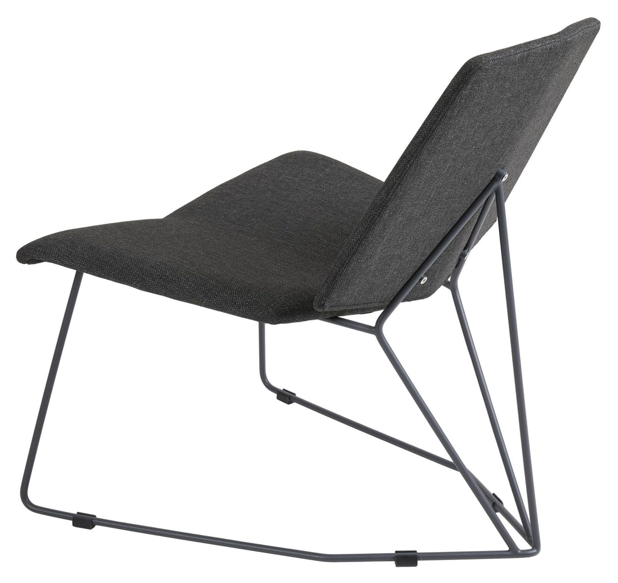 Brafab Pollux Lounge Chair, Dark Grey