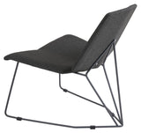 Brafab Pollux Lounge Chair, Dark Grey