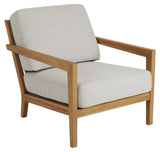 Brafab Populär Lounge Chair, Teak/Beige