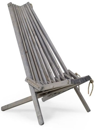 Brafab Ribbon Lounge Chair, Gray