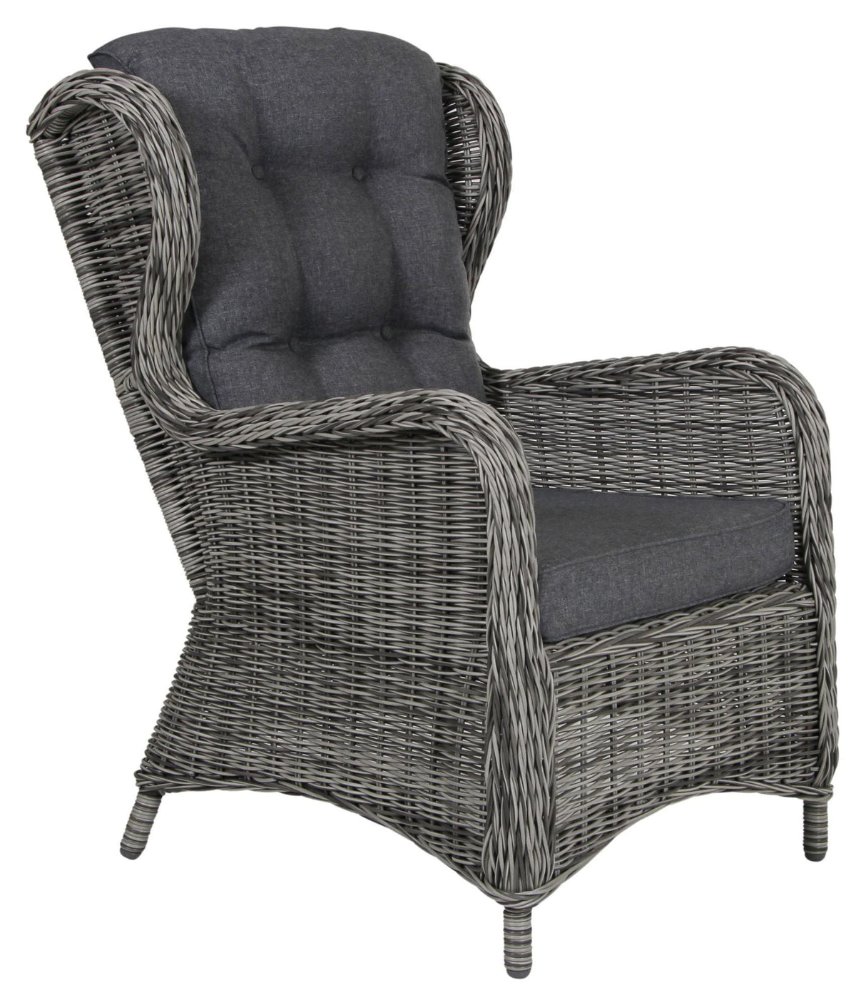 Brafab Rosita Lounge Chair, Gray