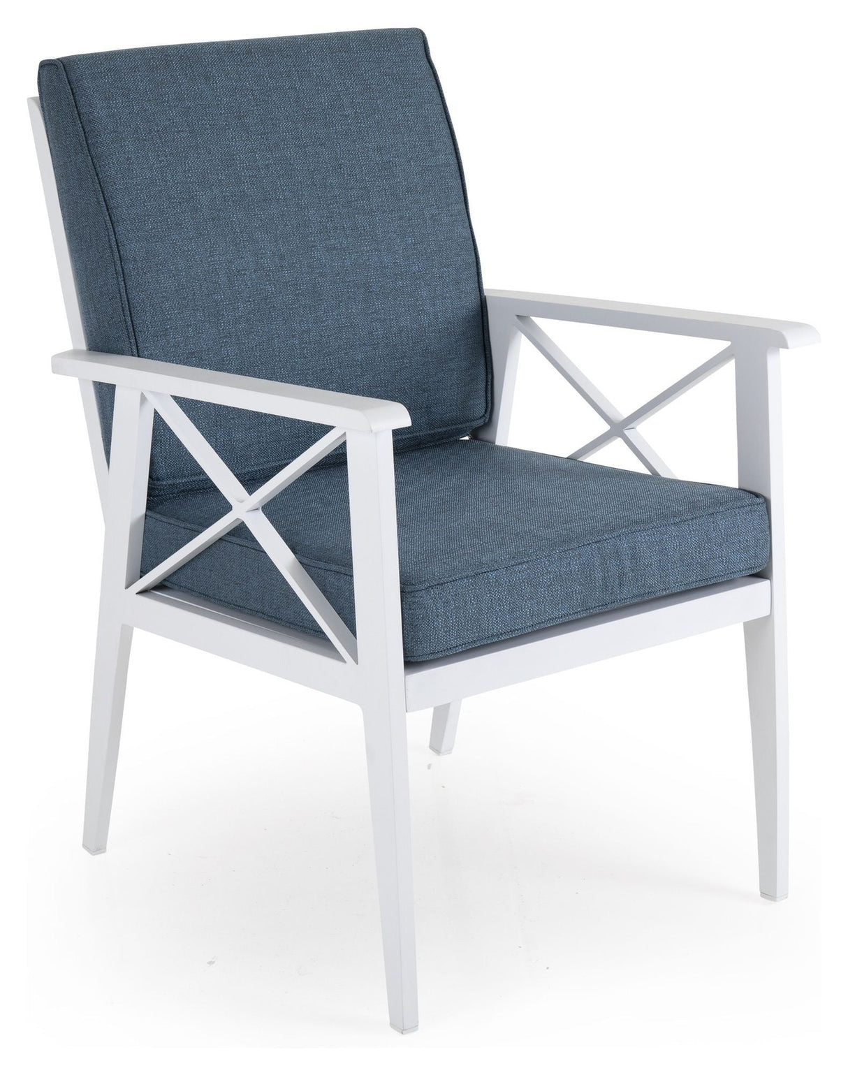 Brafab Sottenville Garden Chair, White With Pute