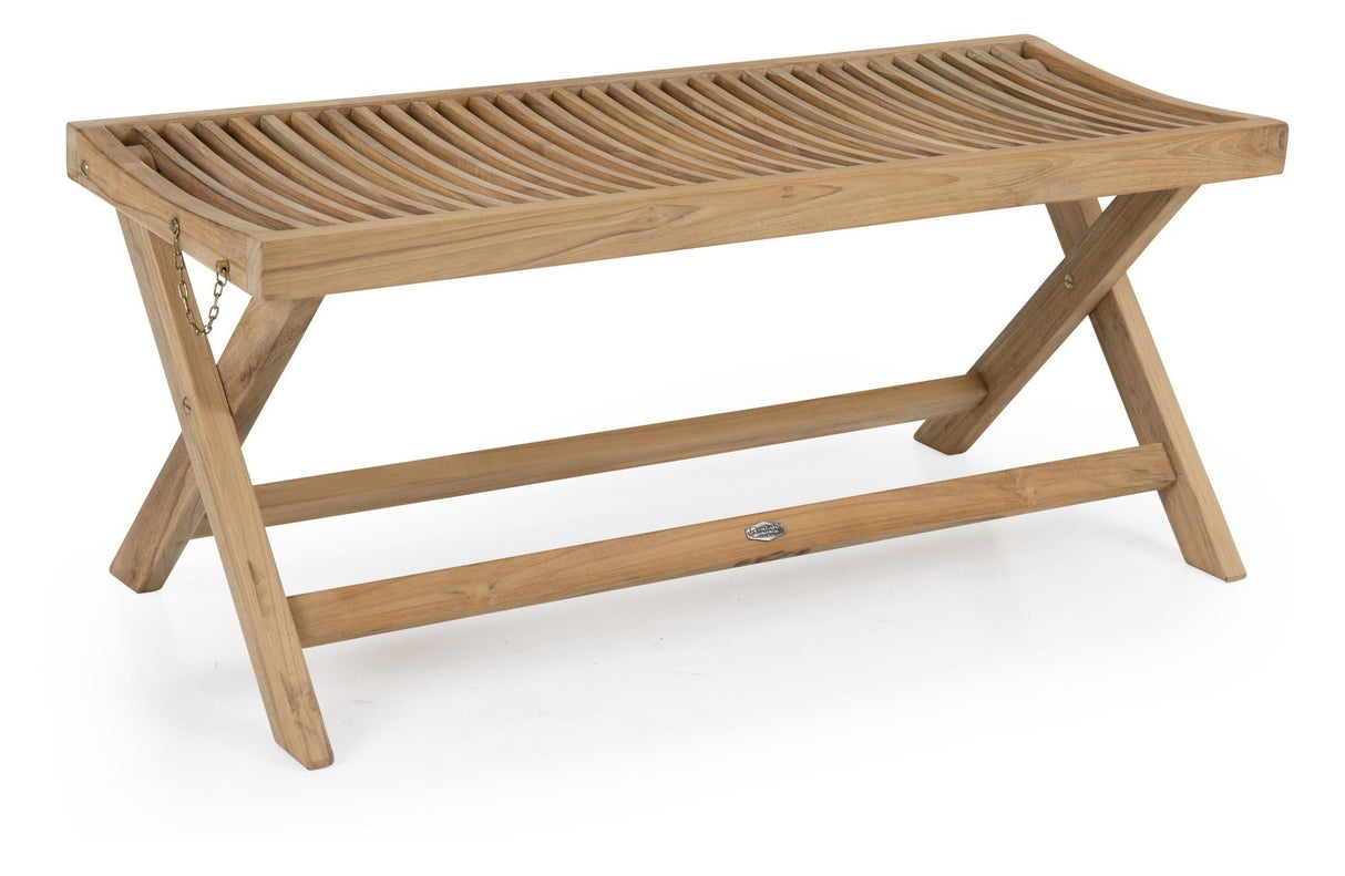 Brafab Torino Bench, teak, L105