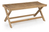 Brafab Torino Bench, teak, L105