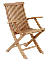 Brafab Torino Garden Chair med armlener, teak