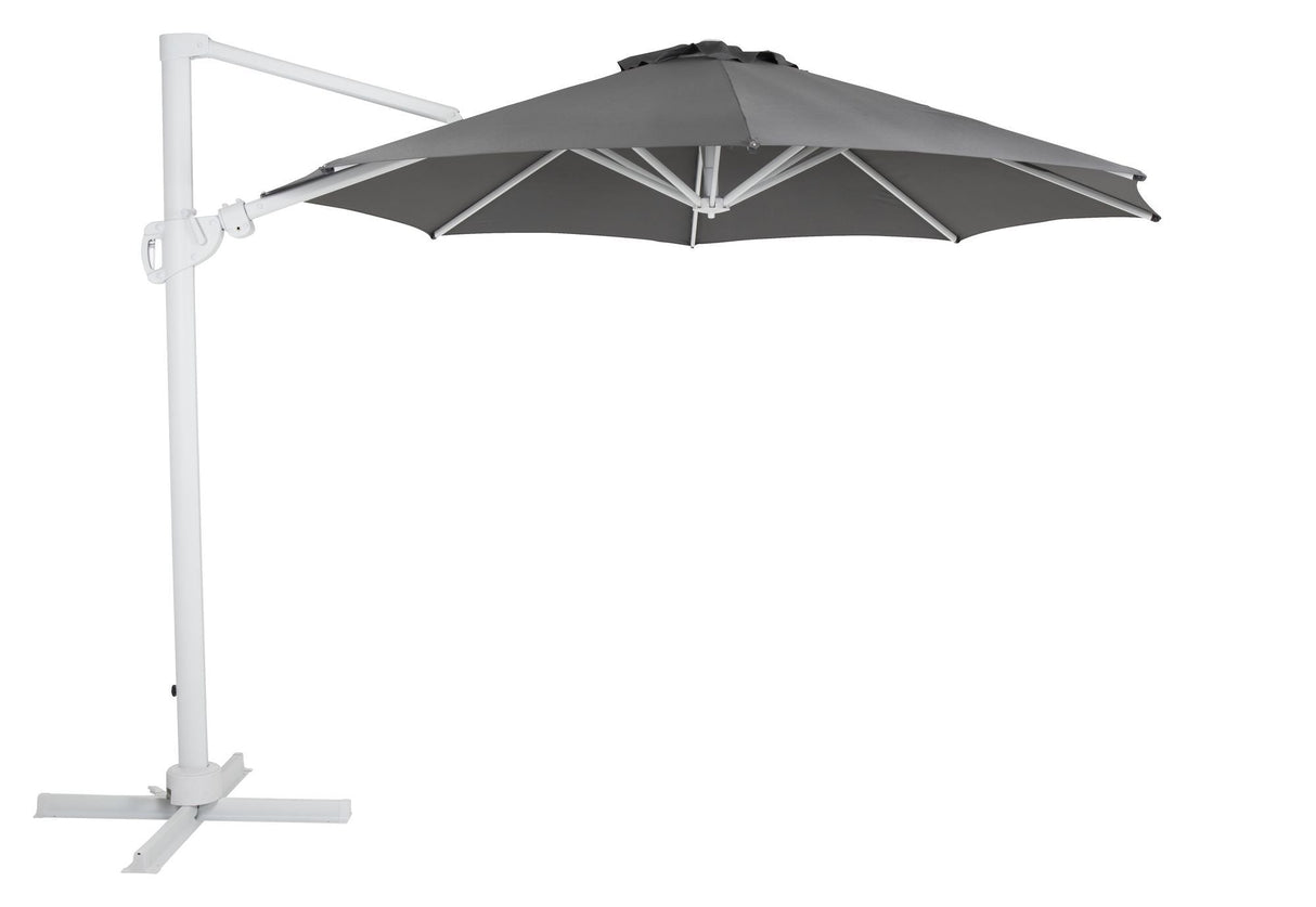 Brafab Varallo Parasol Free Hanging Ø300, White/Grey