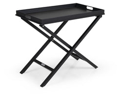 Brafab Vero Folding Table m/Tray 70x40, Black