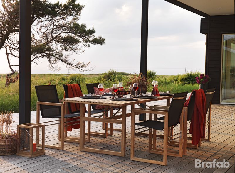 Brafab Vevi Garden Table, Teak