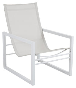 Brafab Vevi Lounge Chair, White