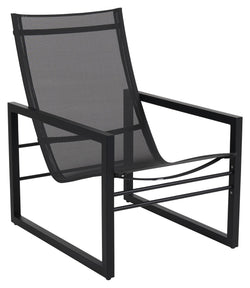 Brafab Vevi Lounge Chair, Black