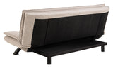 Faith Sofa Bed With Click and Clack, Beige Fabric