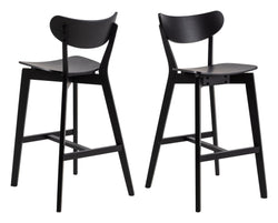 Roxby Barstool, svart tre