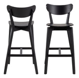 Roxby Barstool, svart tre