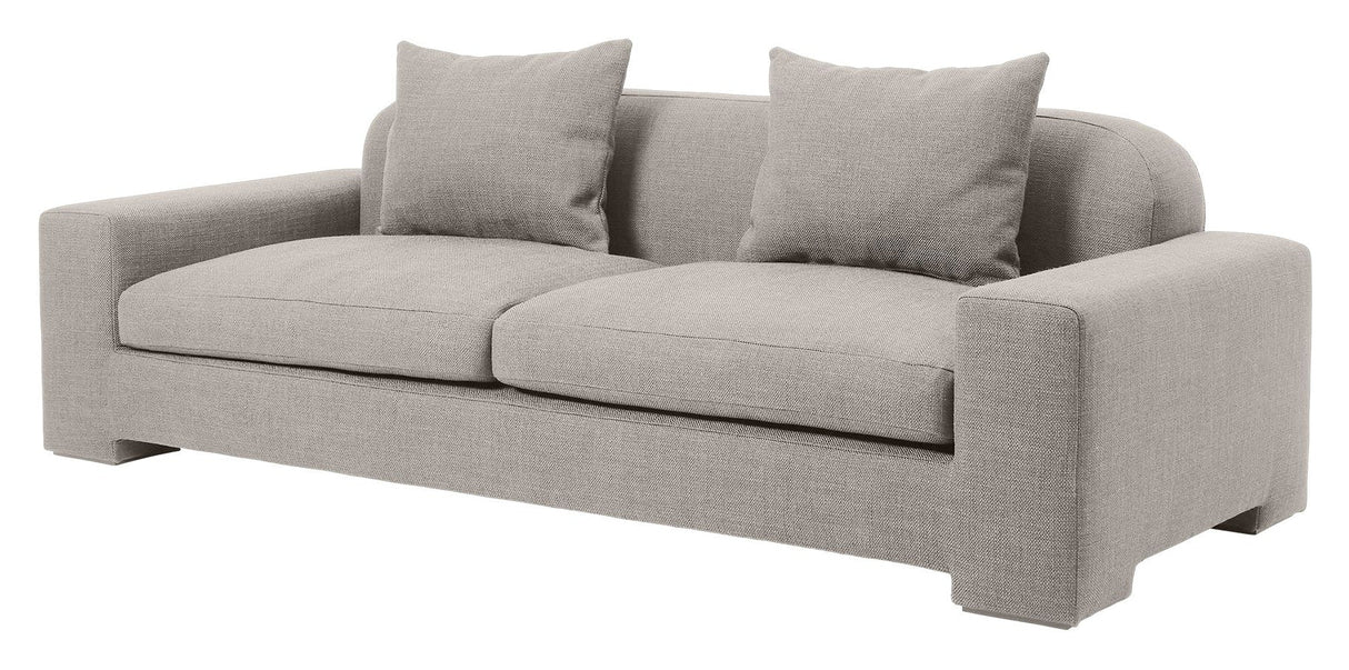 Bay 3-seters sofa, grå