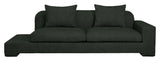 Bay 3-seters sofa høyre, grønn