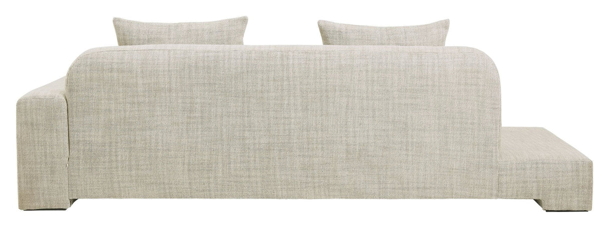 Bay 3-seters sofa, høyre, lett beige