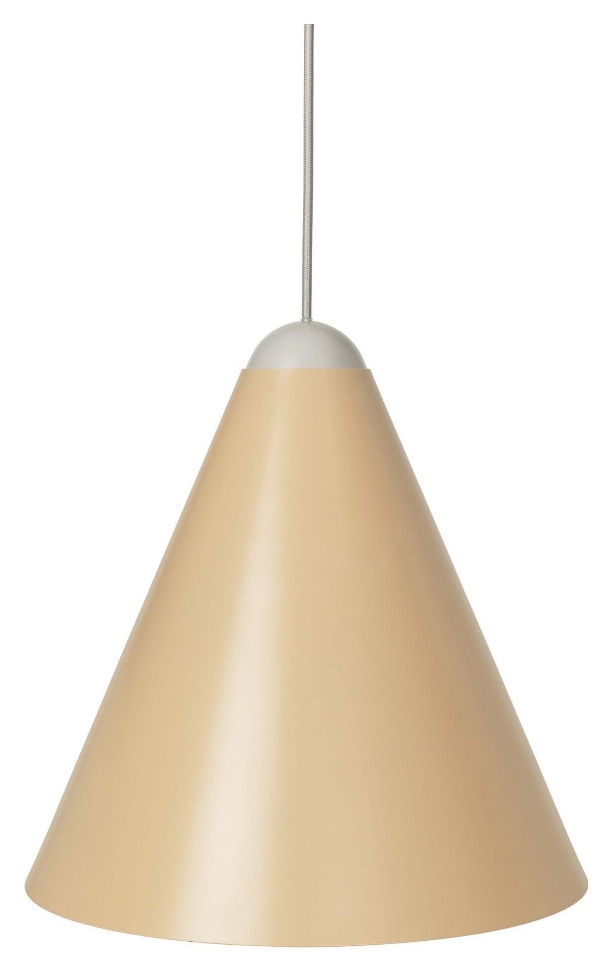 Gine Lamp Shade L, Pale Yellow, Ø35