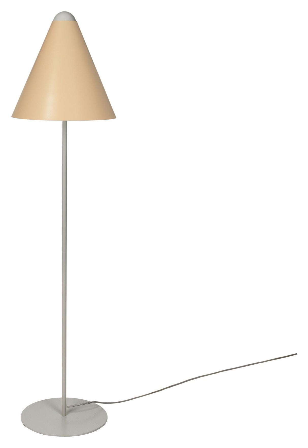 Gine Lamp Shade L, Pale Yellow, Ø35