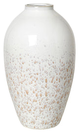 Ingrid keramisk vase, hvit