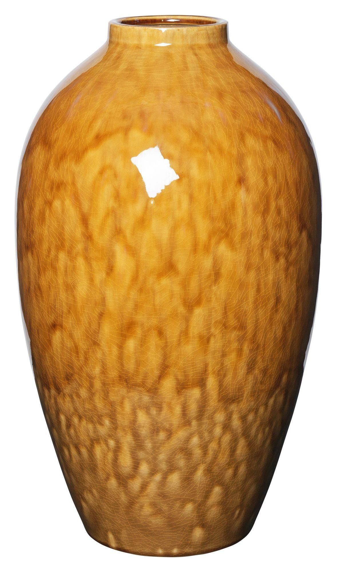 Ingrid keramisk vase - oransje