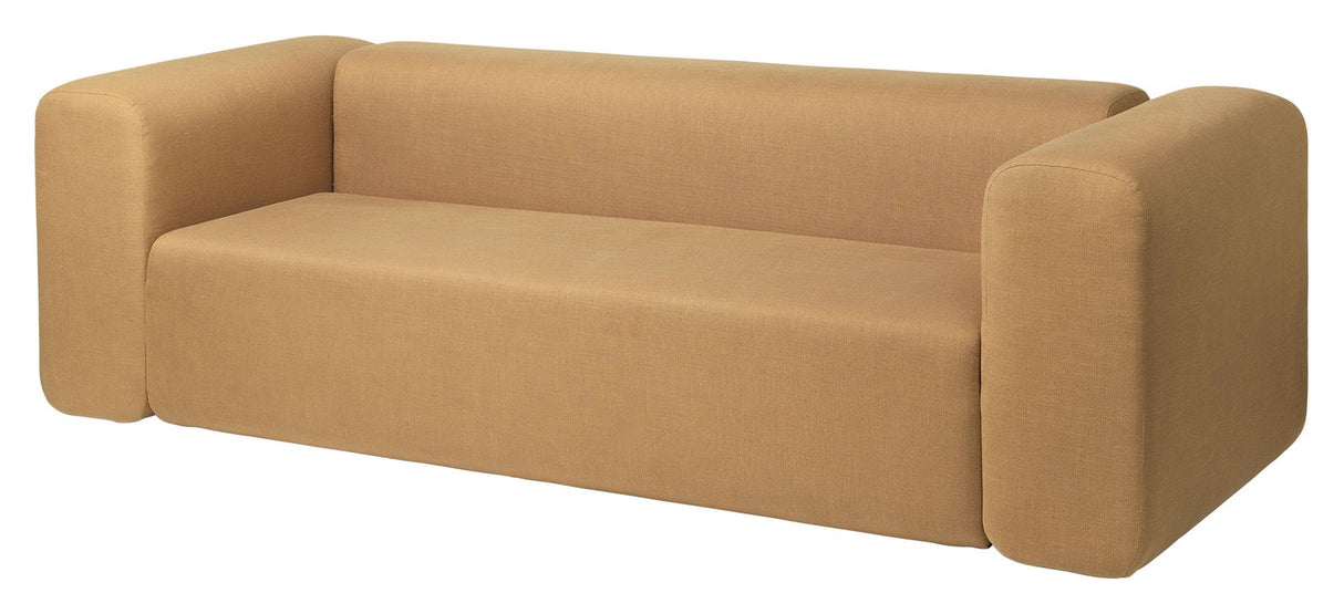 Lagune 3-seters sofa, lysebrun