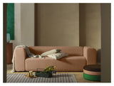 Lagoon 3-seters sofa, fersken