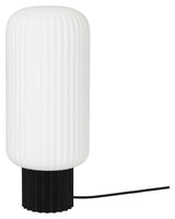 Lolly Table Lamp Black/Opal White, Ø16