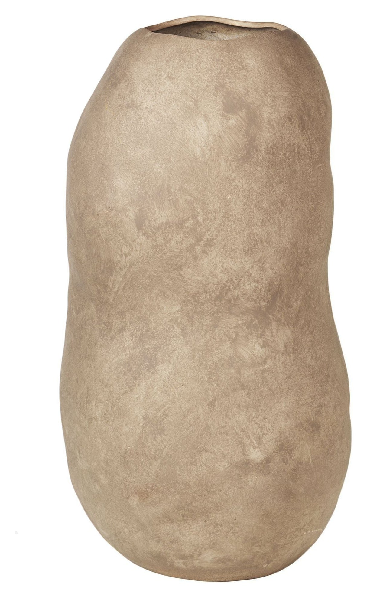 Organisk vase H61 taupe