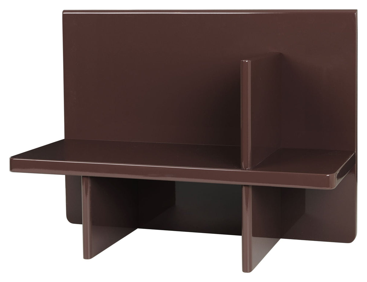 Tennhylle aubergine MDF