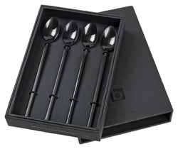 Tvis Latte Spoons, Set/4, Titanium Black