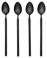 Tvis Latte Spoons, Set/4, Titanium Black