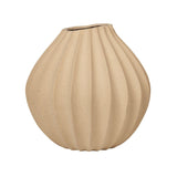 Bred keramisk vase XL - Indian Tan