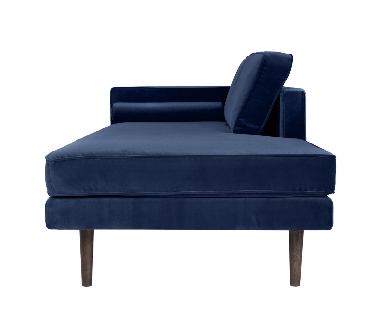 Vind Chaiselong, Insignia Blue Velvet