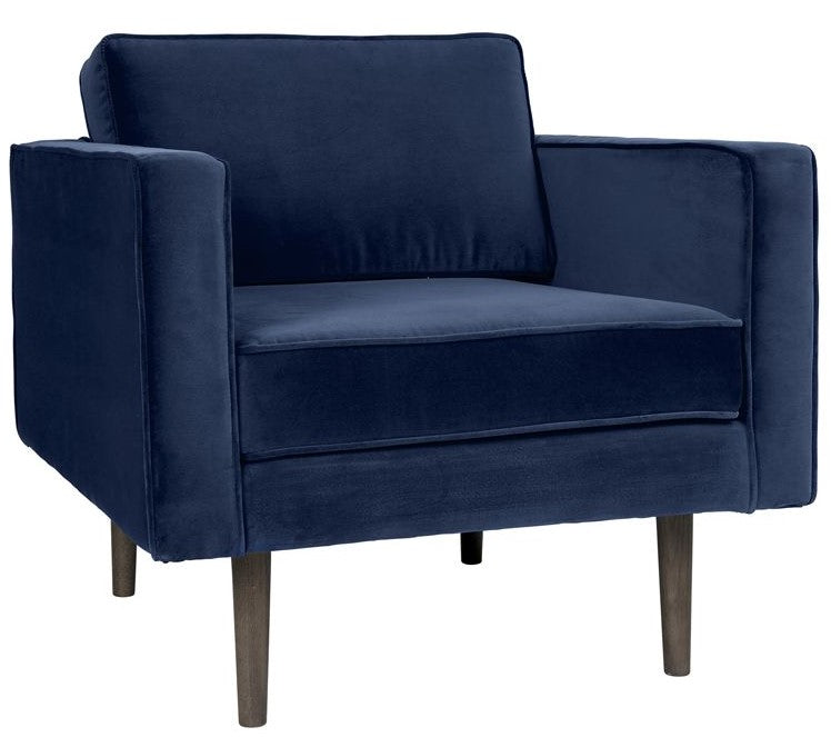 Vind lenestol, Insignia Blue Velour