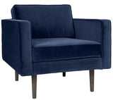 Vind lenestol, Insignia Blue Velour