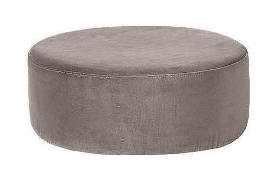 Wind Pouf - Lys Grey Velvet