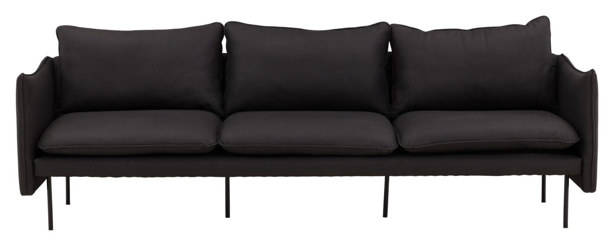 Brunskär 3 -seters sofa - svart