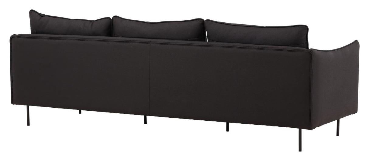 Brunskär 3 -seters sofa - svart