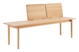 Findahl Elba Bench 170x48x46, SOAP-behandlet eik