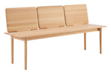 Findahl Elba Bench 170x48x46, SOAP-behandlet eik