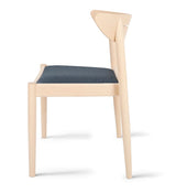 Findahl Jakob Dining Chair, Beech/Dark Blue