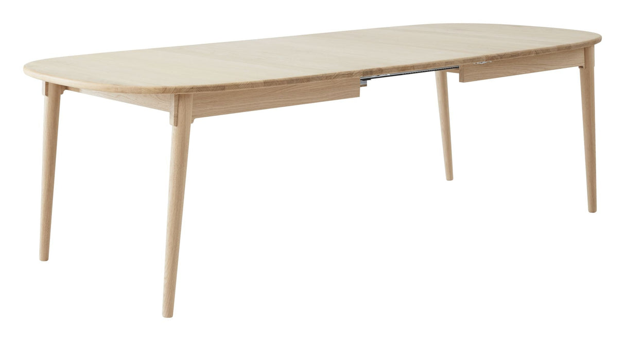 Findahl, Miro Dining Table 184x106 - Eik/hvit pigmentert oljet