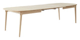 Findahl, Miro Dining Table 184x106 - Eik/hvit pigmentert oljet