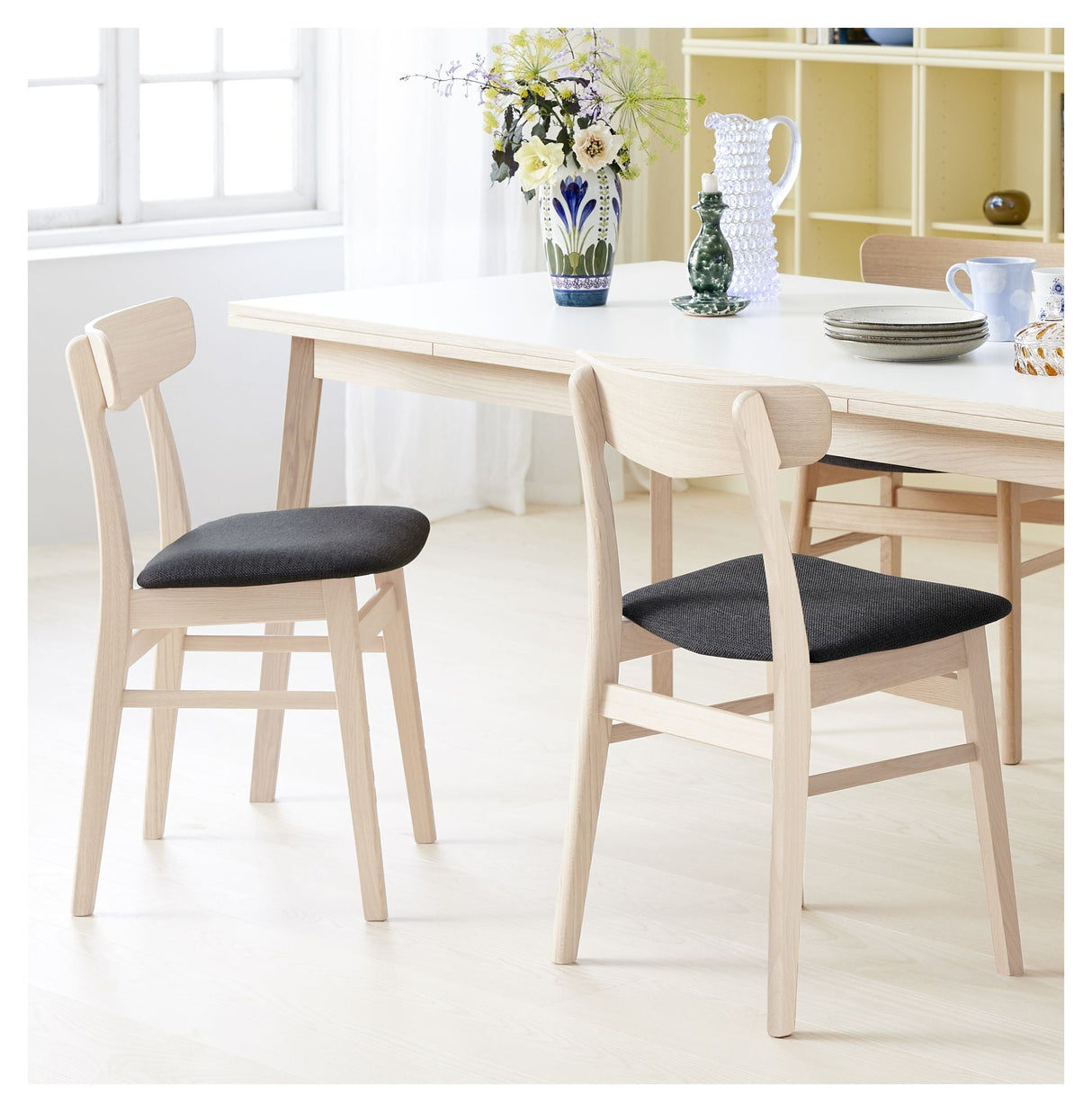 Findahl Mosbøl Dining Chair, Beech/Anthracite