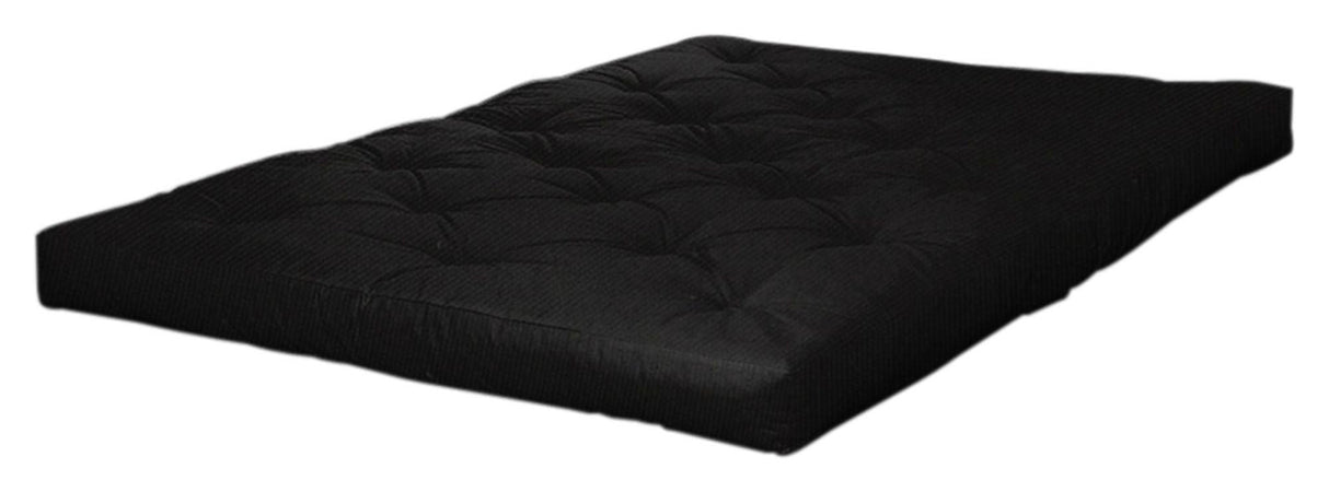 Sandwich futon madrass med skumkjerne, 180x200, svart